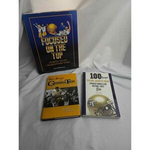 Georgia Tech Football Book Bundle Focused on the Top Tales Lot of 3
